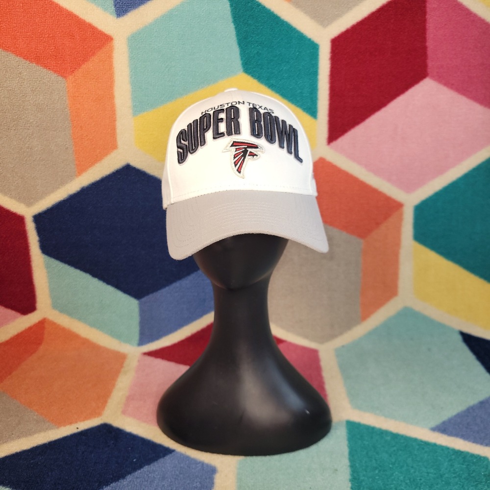 New Era Atlanta Falcons Super Bowl LI Houston Texas 9FORTY Adjustable‎ Hat White